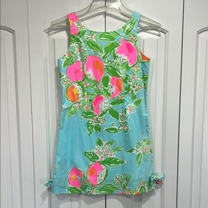 Lilly Pulitzer Girls Little Delia Dress - Size 12 NEW
